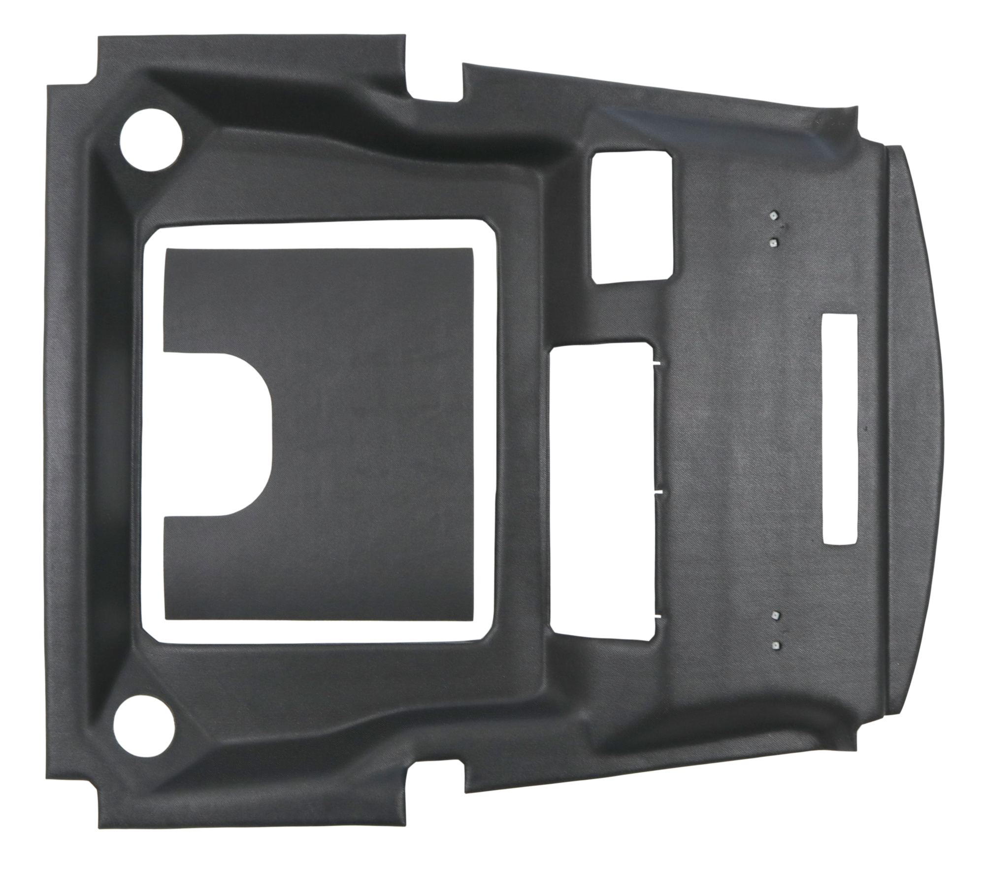 Is this product similar to the original cab liner which had a thin layer of foam underneath the cloth and is it a compatible with a 1992 ford 8210 Super Q cab?