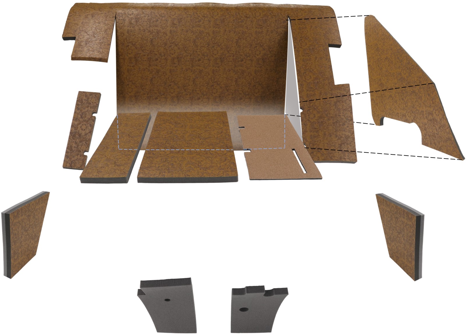 IH 5088 LOWER KIT (WESTERN BROWN) Questions & Answers